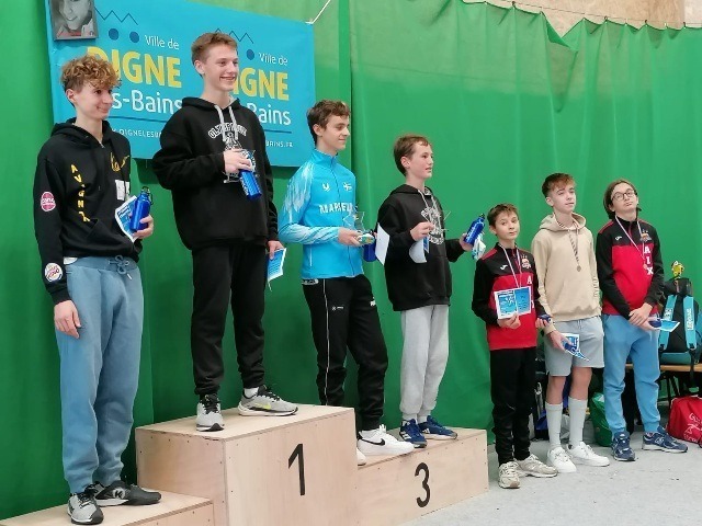 podium M15 dignes