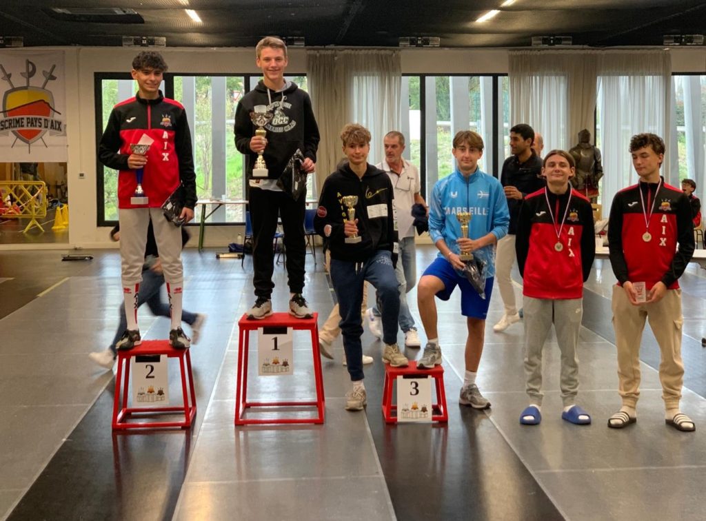 Régional M17 garcons fleuret EPA